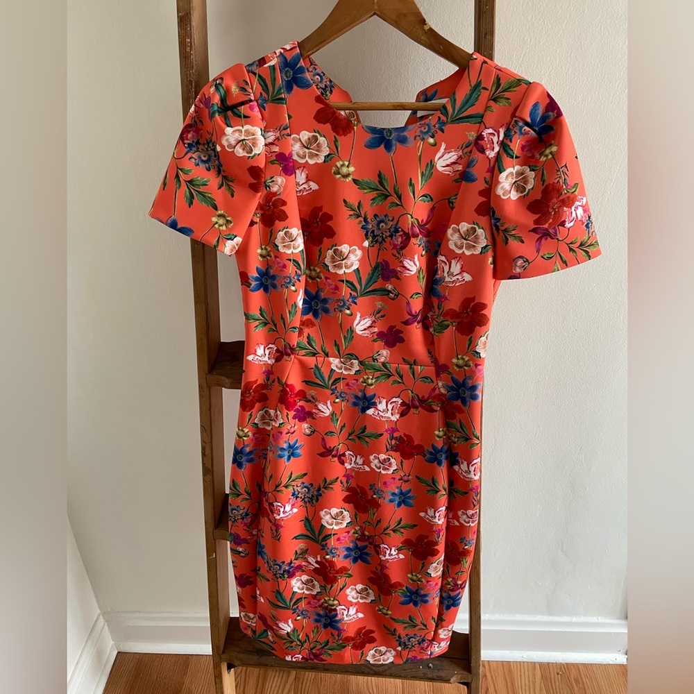 Orange Calvin Klein size 8 dress